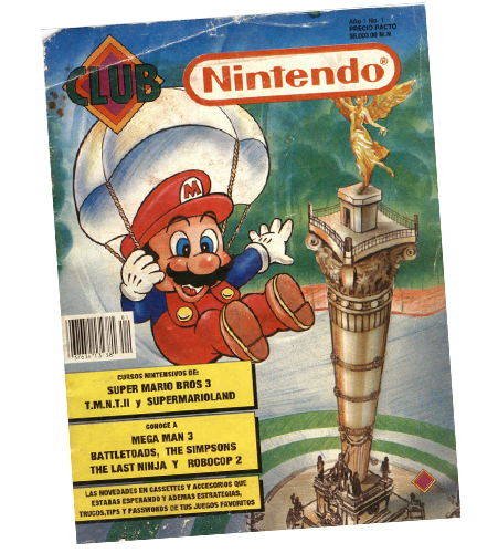 Portada Revista Club Nintendo Año1 N°1