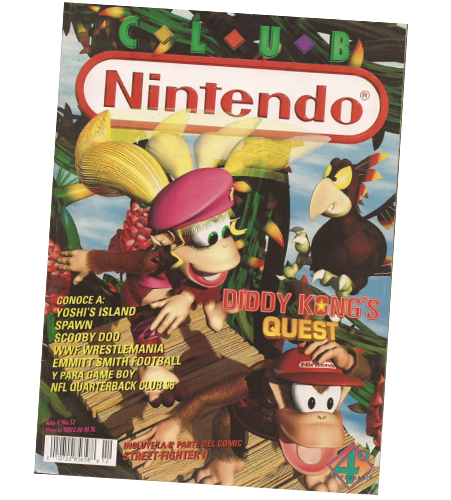 Portada Revista Club Nintendo Año4 N°12